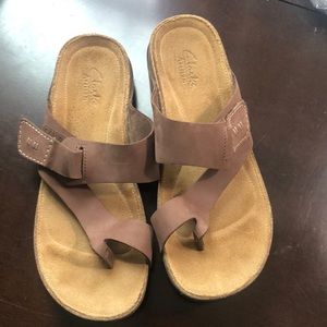 Clarke’s brown sandals